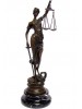 Bronzová soška spravodlivosť