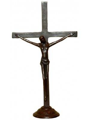 Bronzový krucifix