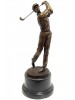 Bronzový golfista