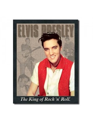 Ceduľa Elvis Presley king